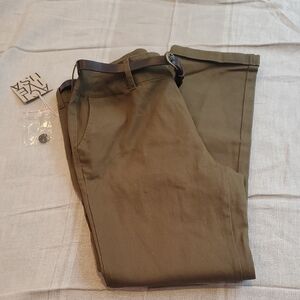 Active USA Khaki Women's Chinos with Belt